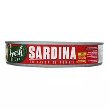 Sardina Fresh Label En Salsa De Tomate 425 Gr