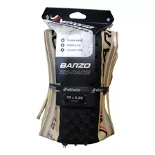 Pneu 29 X 2.25 Vittoria Barzo Xc-race G2.0 Faixa Bege Cor Preto