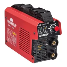 Máquina Inversora De Solda 20-160 Amp. 220v Worker - Arc160a Cor Vermelho Frequência 60