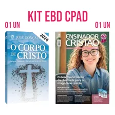 Kit Cpad 01 Revista Ensinador Cristão + 01 Livro Apoio