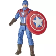 Boneco Capitão América Gamer Verse Shining Justice Hasbro