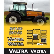 Kit Adesivos Trator Valtra Bh 160 Completo + Etiquetas R728