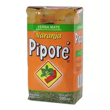 Yerba Mate Piporé Naranja 500 Gramos Pack X3