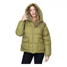 Campera Mujer Importada Premium Puffer Bolsillos Abrigada