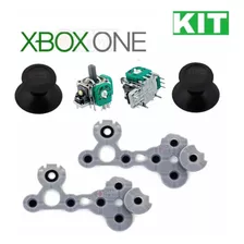 Kit Control Xbox One 2 Joystick + Tapas + 2 Gomas Conductora