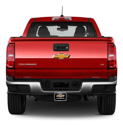 Ipick Image Made For Chevrolet Colorado 3d Gold Logo On Blac Foto 3