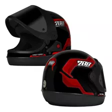 Capacete Moto Sport Moto 788 Sanmarino Viseira Fume Integral