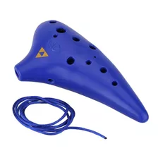 Musical Furos Pl??stico Ocarina Flauta Alto C Instrumento12