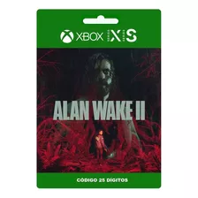 Alan Wake 2 Standard Xbox Series X|s Código 25 Dígitos