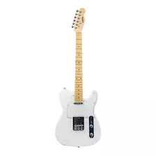 Guitarra Electrica Logan Tipo Telecaster Blanca