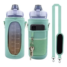 Bolsa Funda Porta Botella Agua 2l Correa Neopreno Portatil