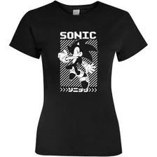 Polera Mujer - Sonic - Diseño 2