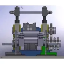 Projeto Perfiladeira P/ Perfil De Porta Enrolar Automática