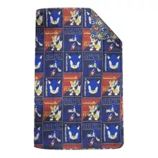 Cubrecama Capitoneado Disney Sonic 1 Plaza 140 X 220