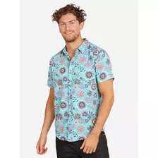 Camisa Mc 5c894 Hombre Multicolor Maui And Sons