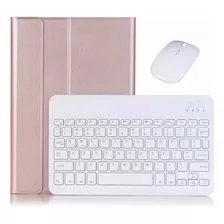 Funda Con Teclado Mouse For Lenovo Tab M10 Fhd Plus 10.3