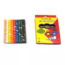 Plastilina Mi Trensito Larga * 13 Unidades 