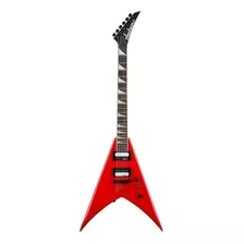 Guitarra Eléctrica Jackson Js Series King V Js32t De Álamo Ferrari Red Brillante Con Diapasón De Amaranto
