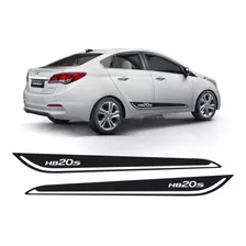 Adesivo Hyundai Hb20s Sedan Faixa Lateral Tuning Par Imp73