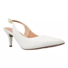 Zapatillas Tacon Blancas Zapatos Mujer Vizzano 1185700