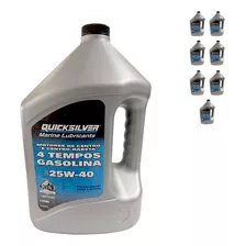 Lubrificante Quicksilver 25w40 4t Mercruiser Gasolina 28 Lts