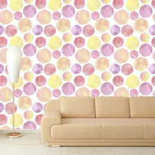 Vinilo Decorativo Floral Acuarela 2 Tapiz Wallpaper Textura