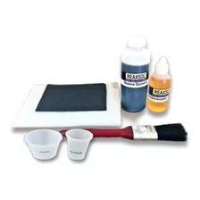 Kit Reparador De Tinacos De Plástico Color Negro 