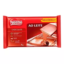 Barra De Chocolate Ao Leite 1kg Nestlé