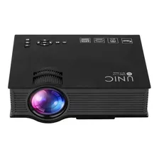 Proyector Mini Unic Uc68 1800lm Negro 100v/240v