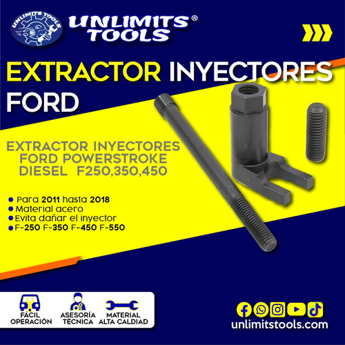 Extractor Inyectores Ford Powerstroke Diesel  F250,350,450 Foto 2