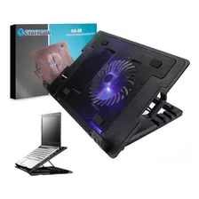 Cooler Cybercool Ha-69 Para Laptop Hasta 15.6 PuLG Color Negro