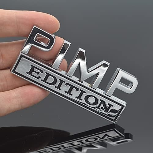 Geegeetop Universal Pimp Edition Emblema Adhesivo De Repuest Foto 4