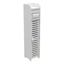 Estante De Baño Organizador 3 Compartimientos Blanco