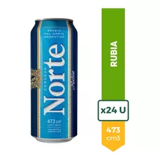 Cerveza Norte Rubia 473ml Pack X24 - La Barra Oferta