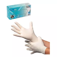 Guante Latex Topsafe Sin Polvo Uso Medico 5 Grs (100 Uds) 