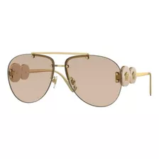 Versace Ve2250 1486/93 New Aviador Gold Brown