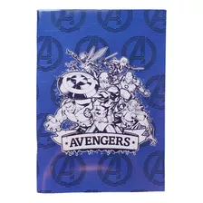 Cuaderno Escolar Avengers Licencia Oficial 48 Hojas Rayado