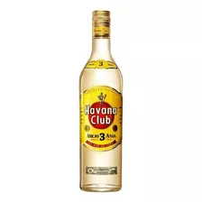Havana Club Añejo 3 Años Ron Blanco Botella De 750 Ml Sabor Añejo 3 Años