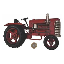 Tractor Decorativo Mitad P/colgar 22x5x12cm Replica Metal