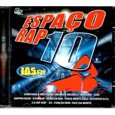 Cd Espaço Rap - Lote 2cds Vol. 10 E Vol. 11