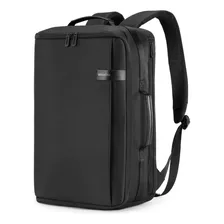 Mochila De Viaje Baleine Bedford Espacio Para Notebook 17 Color Full Black