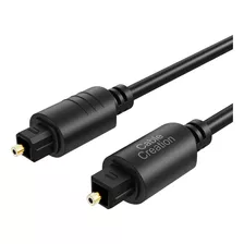 Cable Toslink De Fibra Óptica Digital Cablecreation De 24 Pi