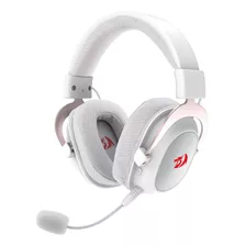 Headset Gamer Redragon Zeus Pro Branco, Wireless E Bluetooth