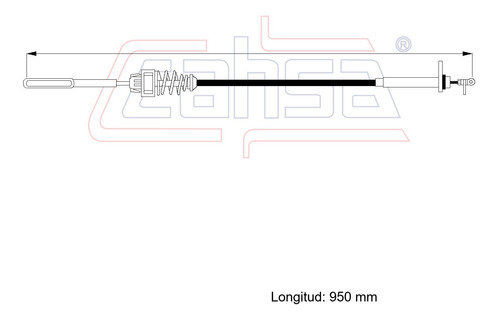 Cable Sobremarcha Para Oldsmobile Regency 98 5.7l 1977 Foto 2