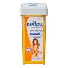 Cera Tradicional Roll-on Depiroll 100g Refil Tampa Fixa