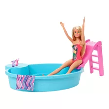 Barbie Piscina Glam Incluye Muñeca Original