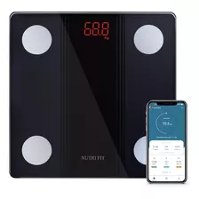 Nutri Fit Báscula De Baño Báscula Digital Inteligente Blueto