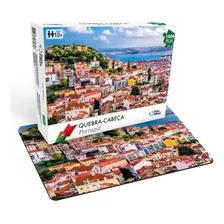 Jogo Quebra Cabeça Puzzle 1000 Peças Portugal Pais E Filhos