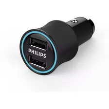 Cargador Carga Rápida Auto Usb-c Philips Dlp2553c