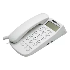 Telefone Multitoc Fixa Company Id Fixo 110v/220v - Cor Branco